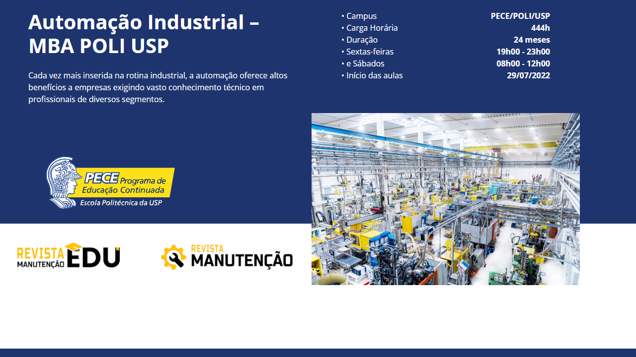 mba-automacao-industrial Caio Huais - Revista Manutenção