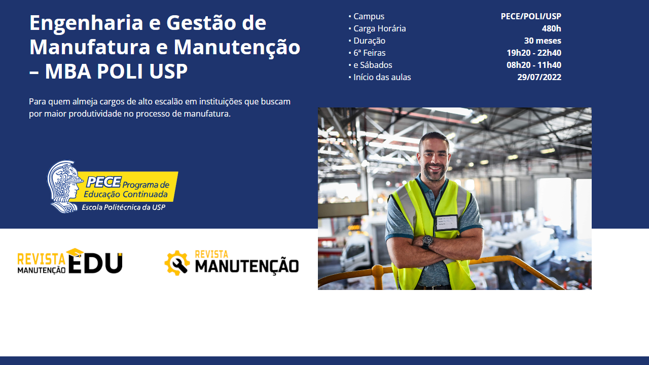 mba-engenharia-e-gestao-de-manufatura-e-manutencao Tractian é a primeira empresa da América Latina a receber investimento da Next47  - Revista Manutenção